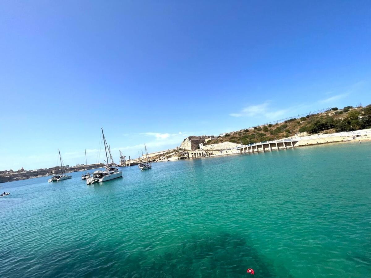 Harbour View Apt With Terrace Kalkara Eksteriør bilde